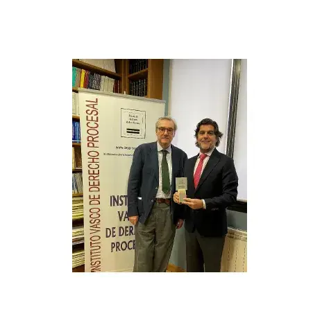 Entregado el Premio Instituto Vasco de Derecho Procesal 2022-2023 (compartido) en su XIII. Edición Entregado el Premio Instituto Vasco de Derecho Procesal 2022-2023 (compartido) en su XIII. Edición
